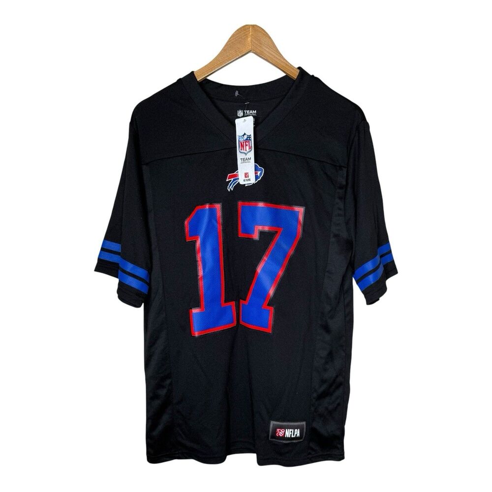 Josh Allen Buffalo Bills Jersey Mens Small Black Alternate Football NFL NWT